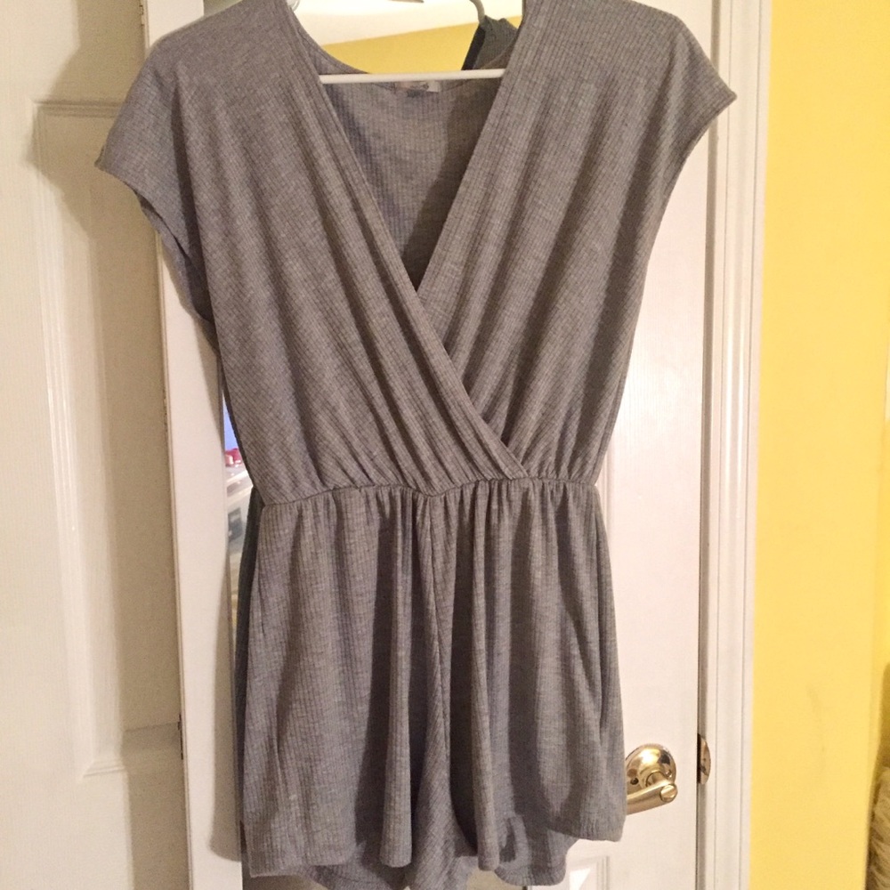 Grey Romper